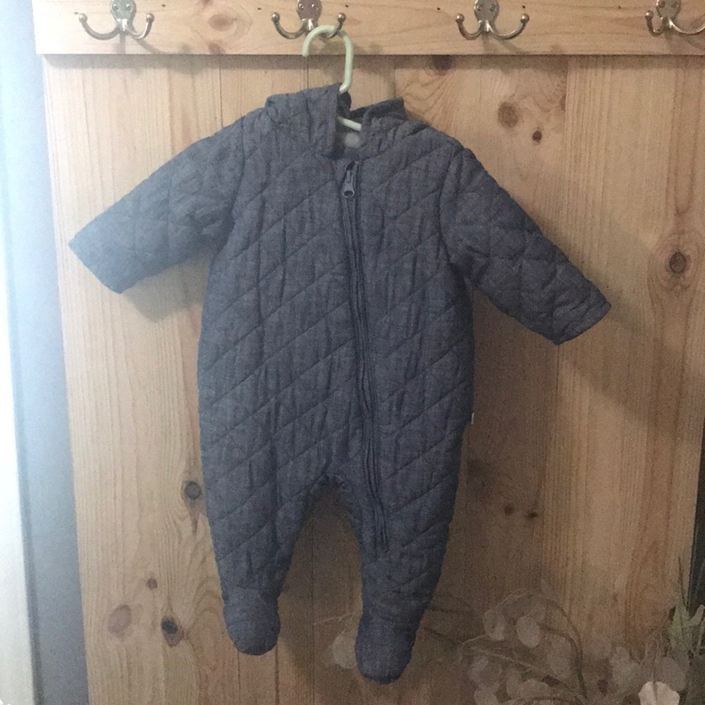 Baby Gap hooded bodysuit NWT